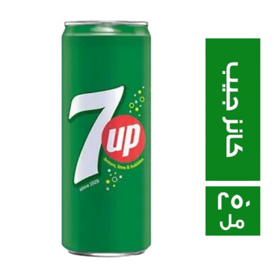 سفن اب مشروب غازي كانز جيب - 250 مل